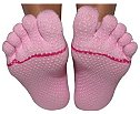 ToeSox are an innovative alternative to traditional athletic socks, which form to the contours of your foot while allowing each of your toes to separate. This separation gives your toes the toe wiggling freedom they deserve, as they separate naturally to increase flexibility and strengthen the muscles in the foot. 